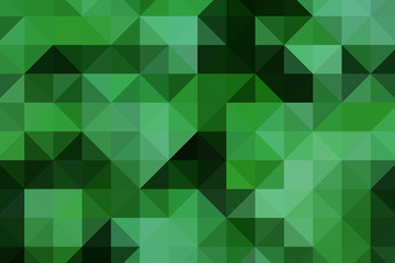 Fototapeta premium Multi-colored rectangular pixel background. The texture consisting of multi-colored triangles.