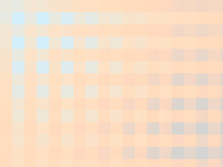 Squares with a gradient on a colorful pastel background. Creative abstraction. Pattern design for banner, poster, flyer, postcard, cover, brochure.