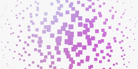 Light Purple, Pink vector backdrop with rectangles. Illustration with a set of gradient rectangles. Pattern for commercials, ads.