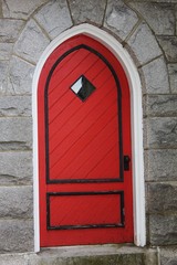 red door