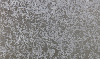 Damage metal surface