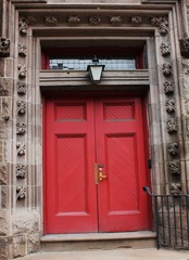 red door