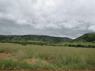 landscape with clouds