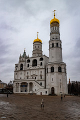Ivan the Great Bell Tower on the Red Square, Moscow, Russia. 