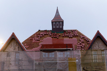 Obraz premium church of the holy trinity of Ustka
