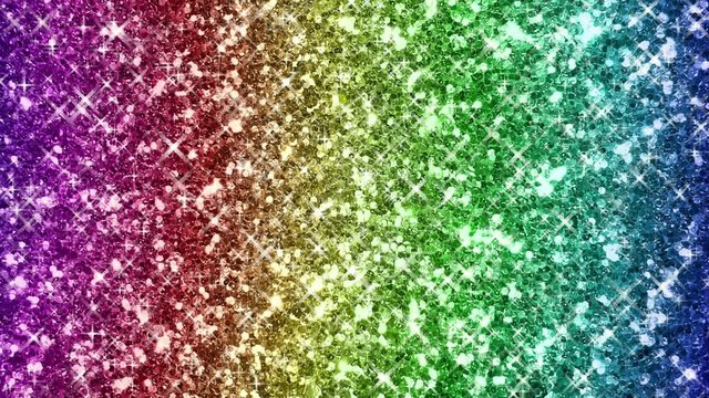 Rainbow colors glitter sparkling multicolor background