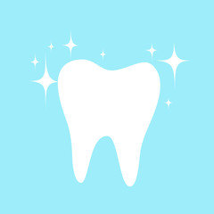 Dental Care Clean Teeth icon.