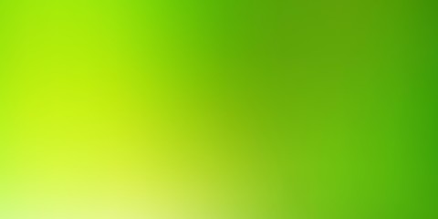 Light Green, Yellow vector abstract bright pattern. Shining colorful illustration in blur style. New design for applications.