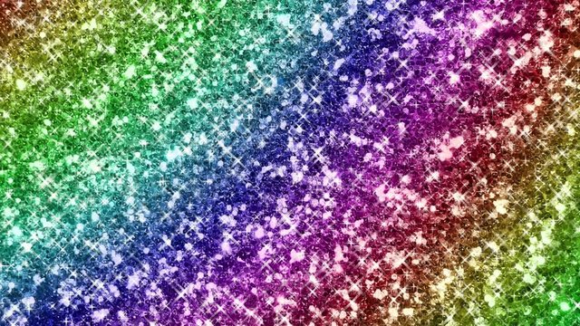 Rainbow colors glitter sparkling multicolor background