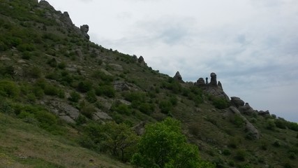 Obraz premium view of the mountains