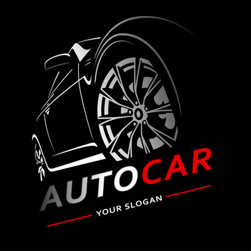 Car Logo Auto Abstract Lines Vector. Vector Illustration