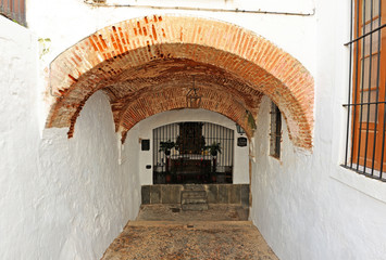 Puerta de la Villa y Capilla de San Antonio, Jerez de los Caballeros, provincia de Badajoz,...