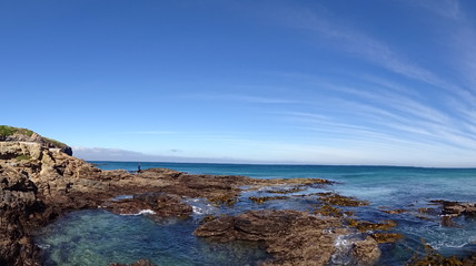 The view of Dunedin in New Zealand
