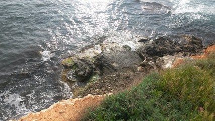 sea and rocks