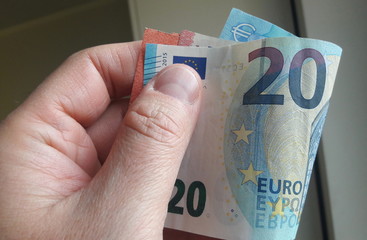 Banconota da 10 e 20 Euro - ricchezza