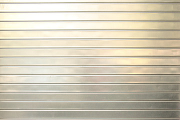 Obraz premium Detail of the garage door ideal for patterns and textures of doors and walls