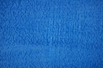 Blue painted concrete wall background. Blue concrete wall texture.