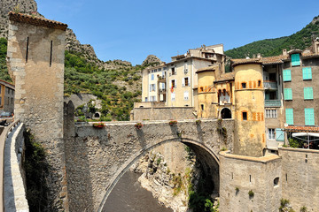 Obraz premium An ancient village in provence