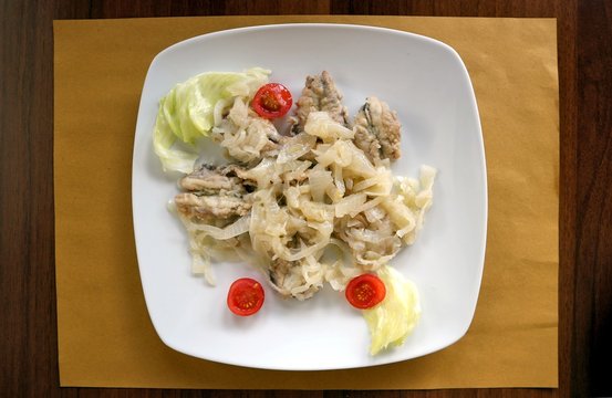 
Sarde in Saor, sardines with sweet and sour onions. It is a traditional appetizer of Venetian cuisine, spread all over in north east Italy