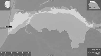 Saint-Louis, Senegal - composition. Grayscale © Yarr65