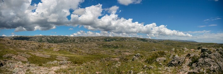 Fototapeta premium Panorámica realizada en el Parque Natural Quebrada del Condorito