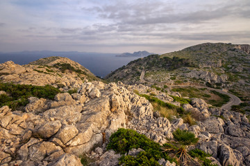 Fototapeta na wymiar Cap de Formentor is a famous landmark in Mallorca