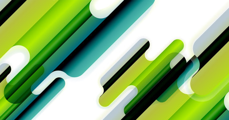Abstract liquid lines geometric background