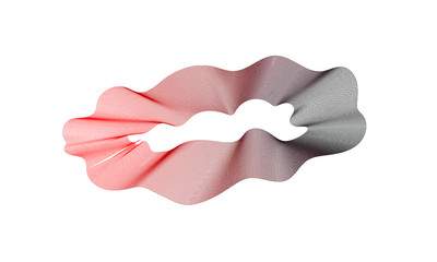 Abstract 3d illuminated distorted Mesh Sphere Neon Sign Futuristic Elegant Abstract Destroyed Sphere Big data visualization.Vector illustration EPS 10