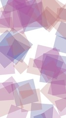 Gray translucent hexagons on white background. Vertical image orientation. 3D illustration