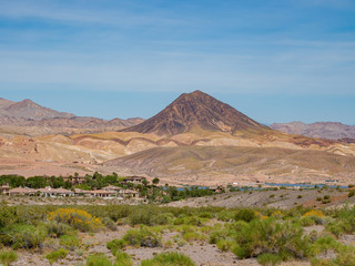Rural landscape of the Lake Mead area