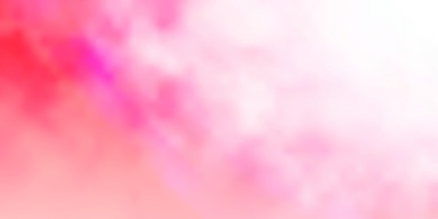 Light Red vector layout with cloudscape. Abstract colorful clouds on gradient illustration. Pattern for your booklets, leaflets.