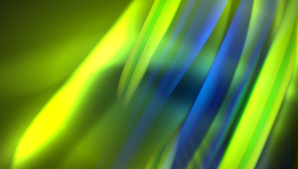 Creative fluid wave lines abstract background. Trendy abstract layout template for business or technology presentation, internet poster or web brochure cover, wallpaper