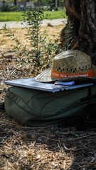 Objetos encostados a uma &aacute;rvore