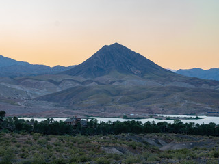 Rural landscape of the Lake Mead area