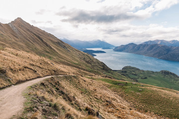 Fototapeta premium Roy's Peak, Wanaka, New Zealand