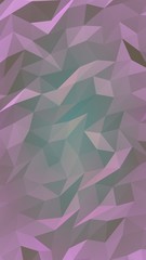 Abstract triangle geometrical violet background. Geometric origami style with gradient. 3D illustration