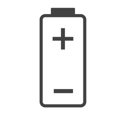 Obraz premium Battery charge level indicator bar icon, full, empty or loading on white for design, stock vector illustration