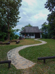 cottage in the park