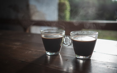 glass of coffee
