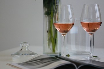 glass of red wineglass of red wine on the table evening flower love beautiful drink wine dinner party restaurant food together