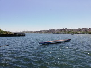 boat on the river