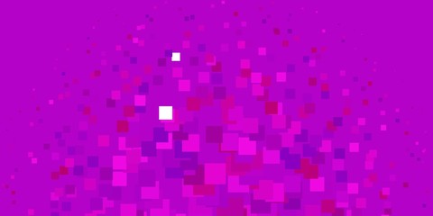 Light Pink vector texture in rectangular style. Abstract gradient illustration with rectangles. Template for cellphones.