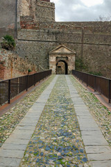 Priamar fortress built between 1542 and 1544 by the Genoese citizens in Savona, Liguria, Italy