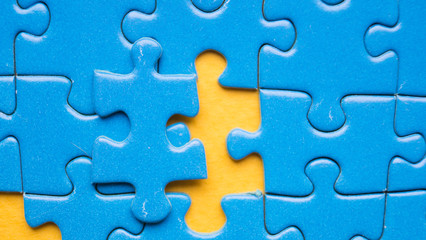 blue puzzle pieces
