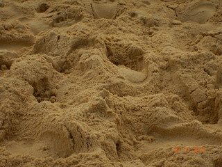 sand on the beach