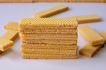 cookies on a white background