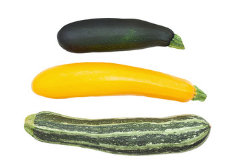 Zucchini isolated. Zucchini isolated white background.