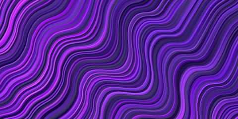 Light Purple vector backdrop with bent lines.
