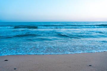 Ocean natural beach outdoors background.