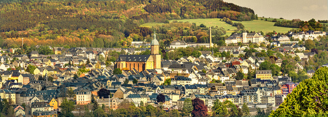 Naklejka premium Aue Erzgebirge